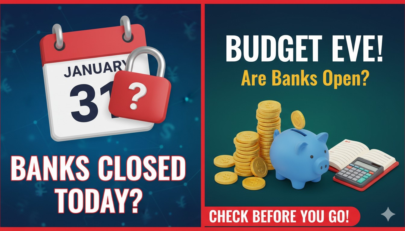 भारतीय बैंक शाखा का मुख्य द्वार खुला हुआ, ग्राहक अंदर जाते हुए, बैंकिंग सेवाएं सक्रिय